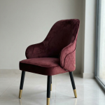 كرسي بيج CH-1043 -DARK RED