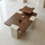 طقم طاولات قهوة T-000120 - Image 5