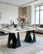 طاولة طعام UDI-1041 + كراسي UDI-2012-CH - Image 4