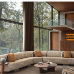 طقم كنب متصل زاوية UBI- 597