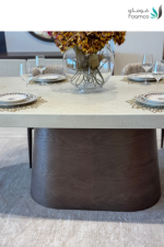 طاولة طعامUDI-1059-T220 طاولة خشب مقاس (220 CM) + 6 كراسي - Image 6