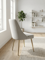 كرسي مفرد UDI-1018-بيج مرقط - Image 3