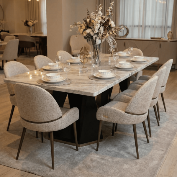 طاولة طعام UDI-1041 + كراسي UDI-2012-CH