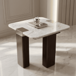 طقم طاولات قهوةT-000102Black &White - Image 8