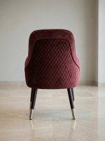 كرسي بيج CH-1043 -DARK RED - Image 3